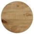 Mesa auxiliar de madera maciza de mango 40x50