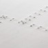 Escritorio de ala de avión metal plateado 112x50x76