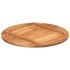 Tablero de mesa redonda madera maciza de acacia 25-27 mm 80