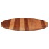 Tablero de mesa redonda madera maciza de acacia 25-27 mm 80