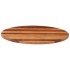 Tablero de mesa redonda madera maciza de acacia 25-27 mm 80