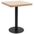 Mesa de bistró MDF marrón claro 60x60