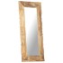 Espejo de madera maciza de mango 110x50