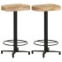 Taburetes de cocina 2 unidades madera maciza de mango 66