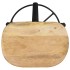 Taburetes de cocina 2 unidades madera maciza de mango 66