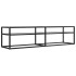 Mueble para TV vidrio templado transparente 160x40x40,5