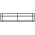 Mueble para TV vidrio templado transparente 160x40x40,5