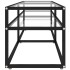 Mueble para TV vidrio templado transparente 160x40x40,5