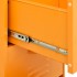 Armario de almacenamiento acero mostaza 42,5x35x101,5