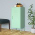 Armario de almacenamiento acero verde mint 42,5x35x101,5