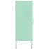 Armario de almacenamiento acero verde mint 42,5x35x101,5