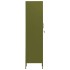 Armario taquilla de acero verde oliva 35x46x180