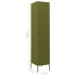 Armario taquilla de acero verde oliva 35x46x180