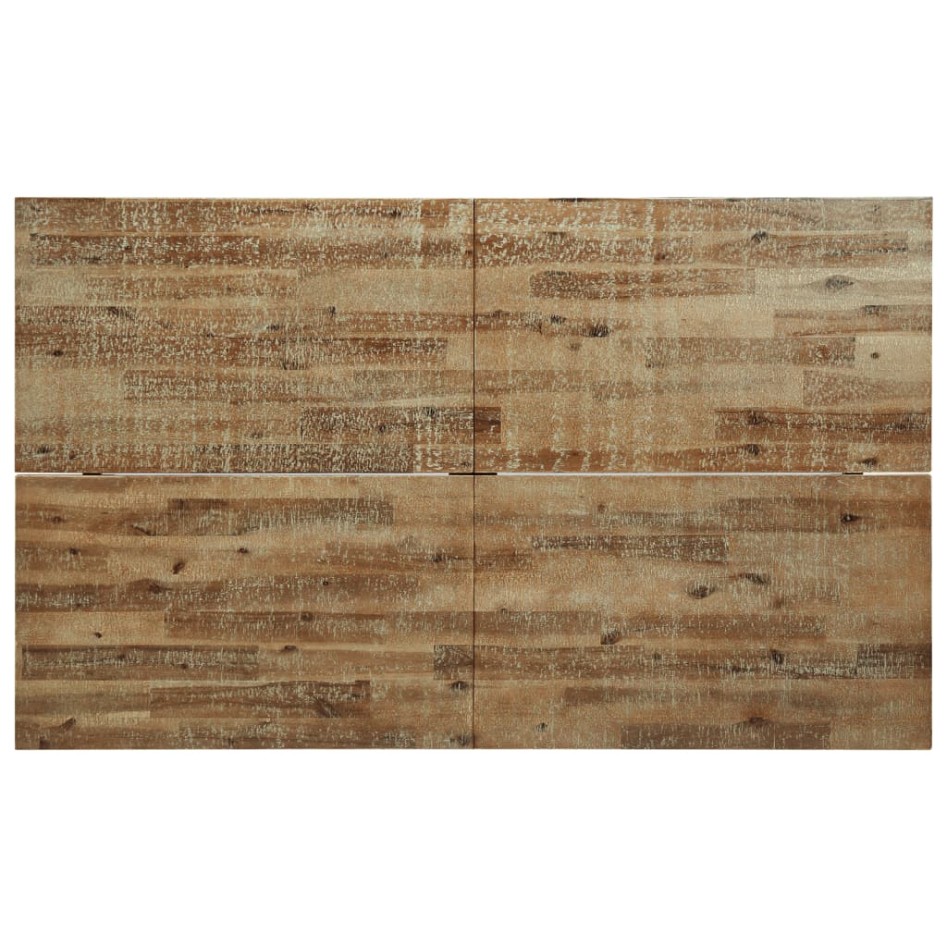 Mesa de comedor madera maciza de acacia 150x90x75