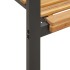 Sillas de jardín apilables 2 uds madera maciza acacia y