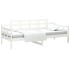 Sofá cama madera maciza de pino blanco 80x200