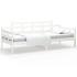 Sofá cama madera maciza de pino blanco 90x190
