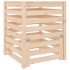 Compostador de madera maciza de pino 63,5x63,5x77,5