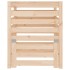 Compostador de madera maciza de pino 63,5x63,5x77,5