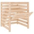 Compostador de madera maciza de pino 63,5x63,5x77,5