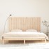Cabecero de cama de pared madera maciza de pino 204x3x110