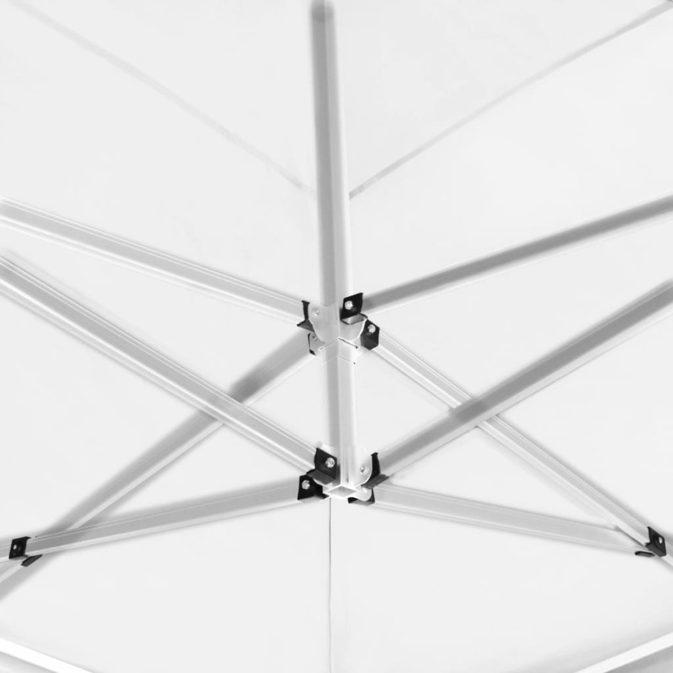 Carpa plegable profesional de aluminio blanco 6x3