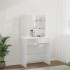 Tocador con LED blanco brillante 74,5x40x141