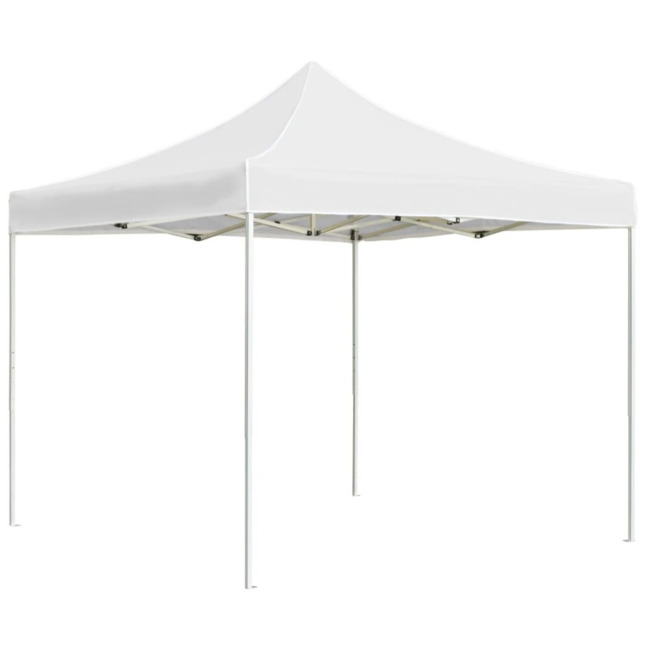 Carpa plegable profesional de aluminio blanco 2x2