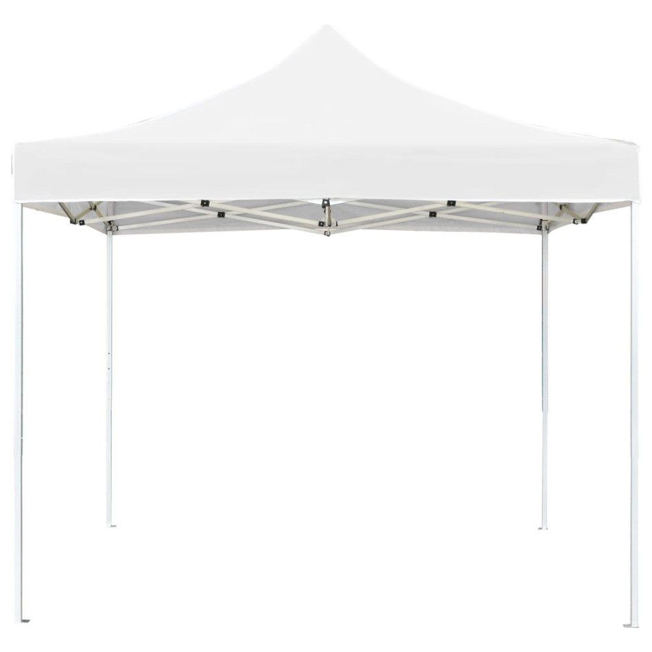 Carpa plegable profesional de aluminio blanco 2x2
