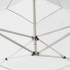 Carpa plegable profesional de aluminio blanco 2x2