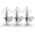 Dispensador de zumo triple acero inoxidable 3 x 8