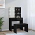 Juego de tocador con LED madera contrachapada