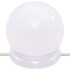 Juego de tocador con LED madera contrachapada