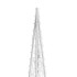 Cono de luz LED decorativo acrílico blanco frío 60/90/120