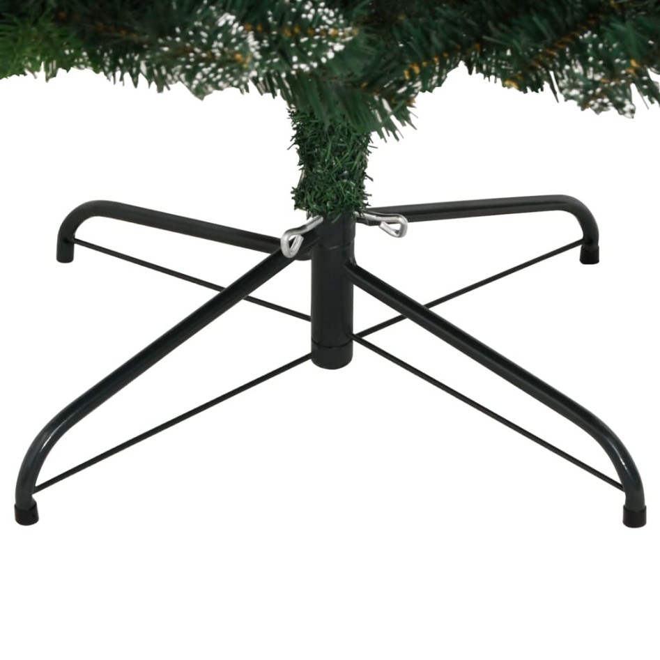 Árbol de Navidad artificial con bisagras y frutos rojos 210