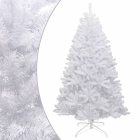 Árbol de Navidad artificial con bisagras y nieve flocada 180