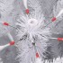 Árbol de Navidad artificial con bisagras y nieve flocada 180
