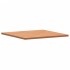 Tablero de mesa cuadrado de madera maciza de haya 80x80x2,5