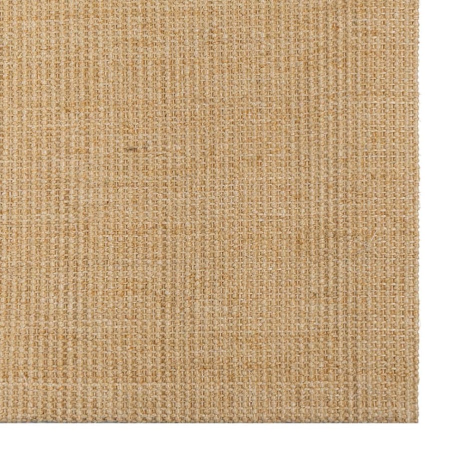 Alfombra de sisal natural 100x200