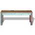 Banco de madera maciza reciclada 110x35x45