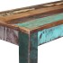 Banco de madera maciza reciclada 110x35x45