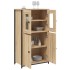 Aparador alto madera contrachapada roble Sonoma 62x32x106,5