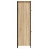 Aparador alto madera contrachapada roble Sonoma 62x32x106,5
