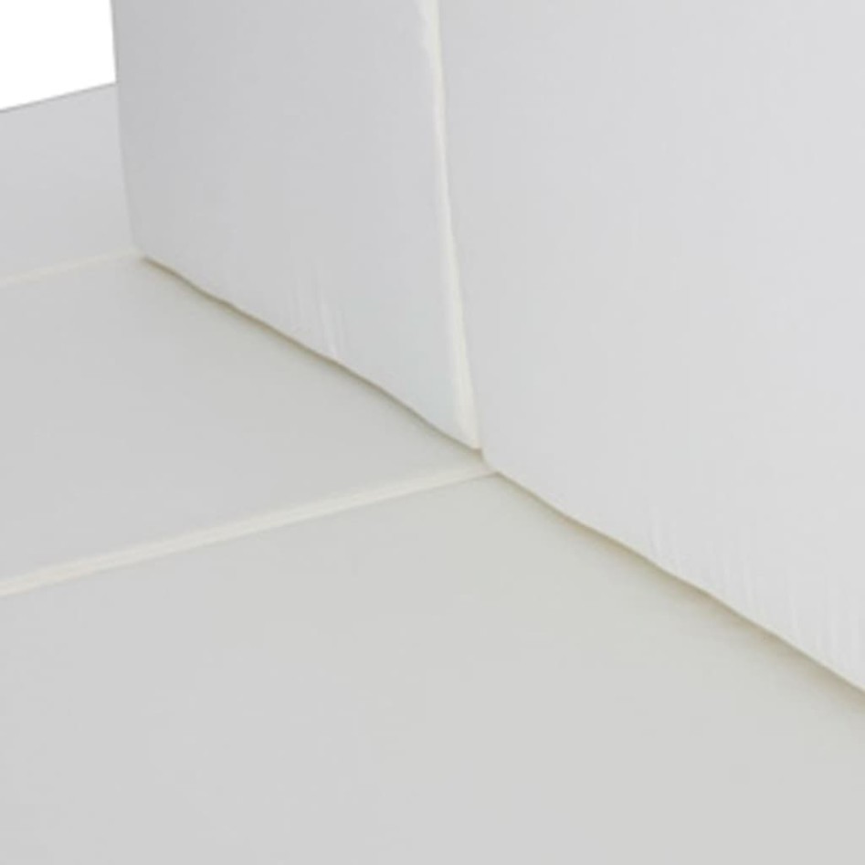 Set muebles de jardín y cojines 6 piezas ratán sintético