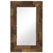 Espejo de madera maciza reciclada 50x80 cm