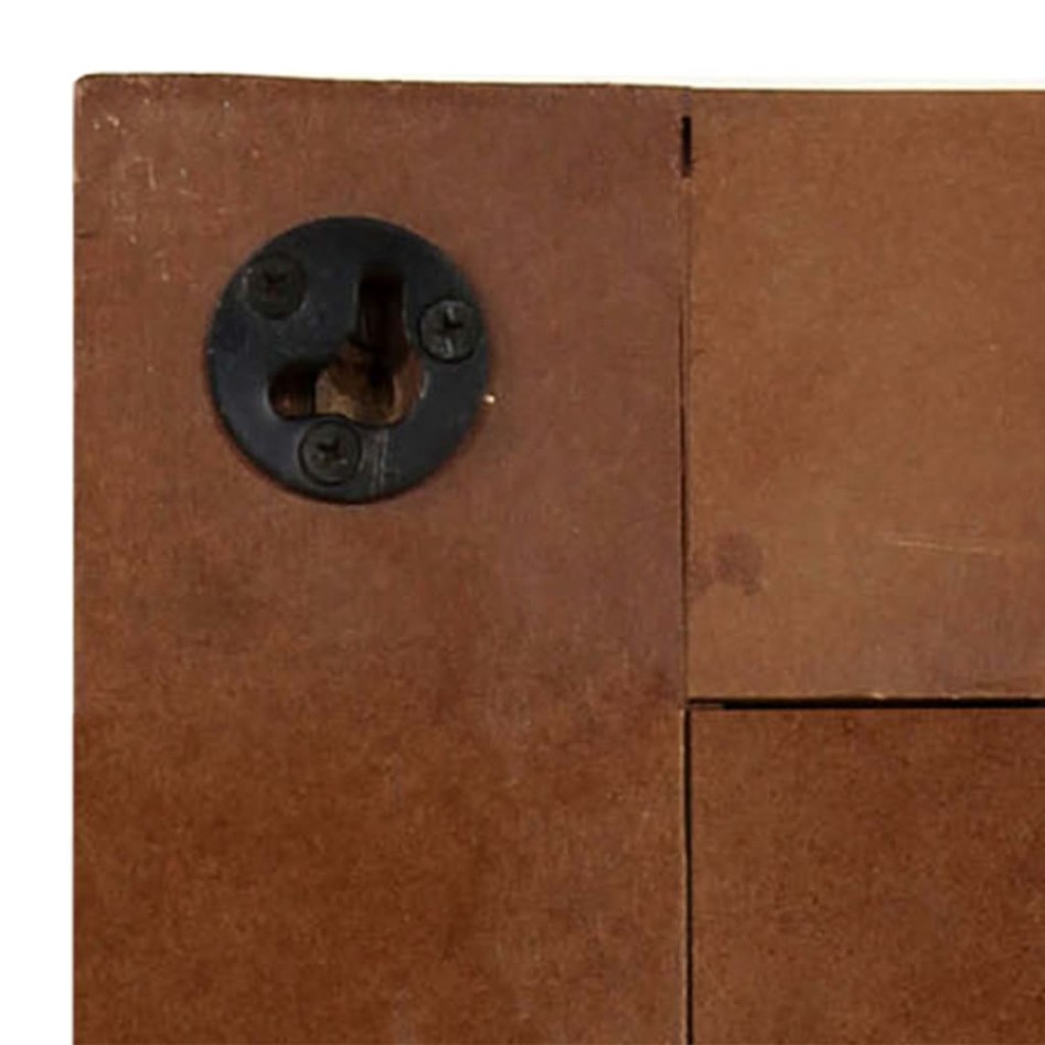 Espejo de madera maciza reciclada 50x80