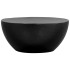 Mesa de centro de aluminio martillado negro 70x30