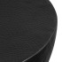 Mesa de centro de aluminio martillado negro 70x30