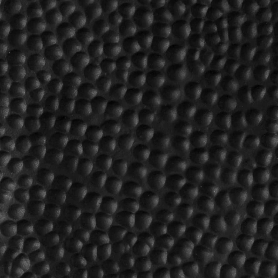 Mesa de centro de aluminio martillado negro 70x30