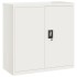 Armario archivador de acero blanco 90x40x90